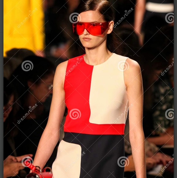 Michael Kors Made in Italy Colorblock Dress - Picture 5 of 10